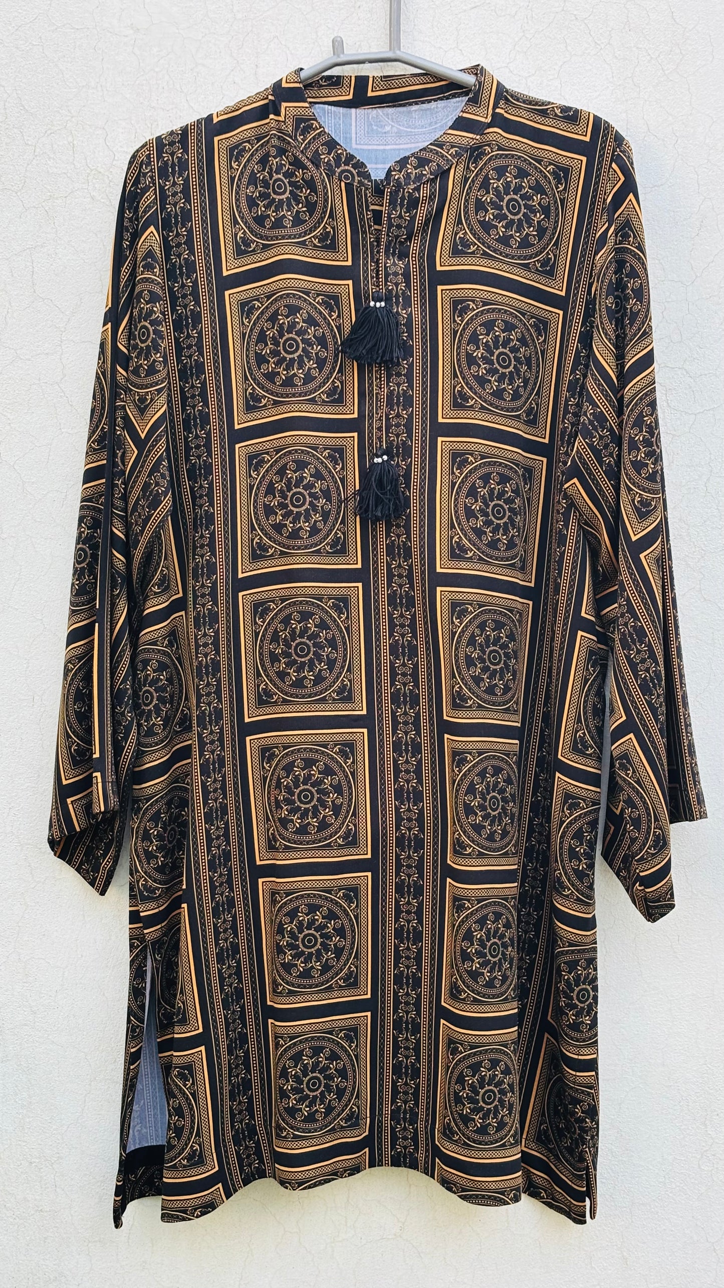 Winter Marina – Premium Printed Winter Kurta for Women